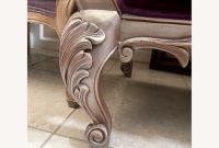 Bedroom furniture with velvet accents