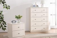 Buy Jade Set of 2 Bedside 5 Drawer Tallboy Bedroom Furniture Package ... Bedroom furniture set with tallboy drawer