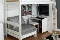 Queen Bunk Bed with Desk Underneath - Favorite Interior Paint Colors ...